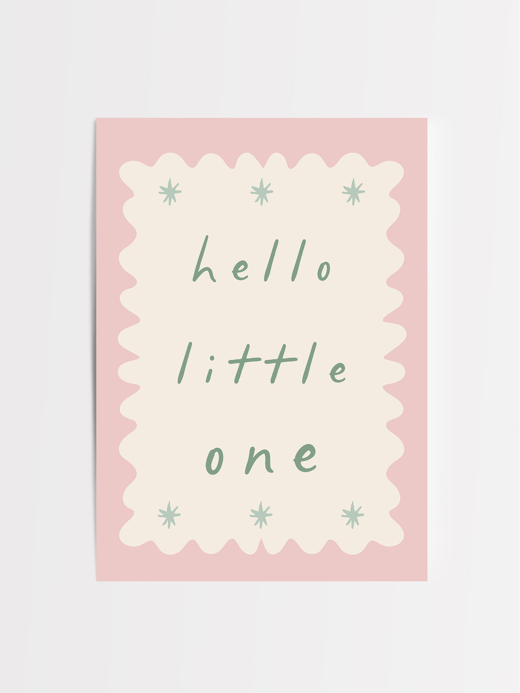 Hello Little One in Pink