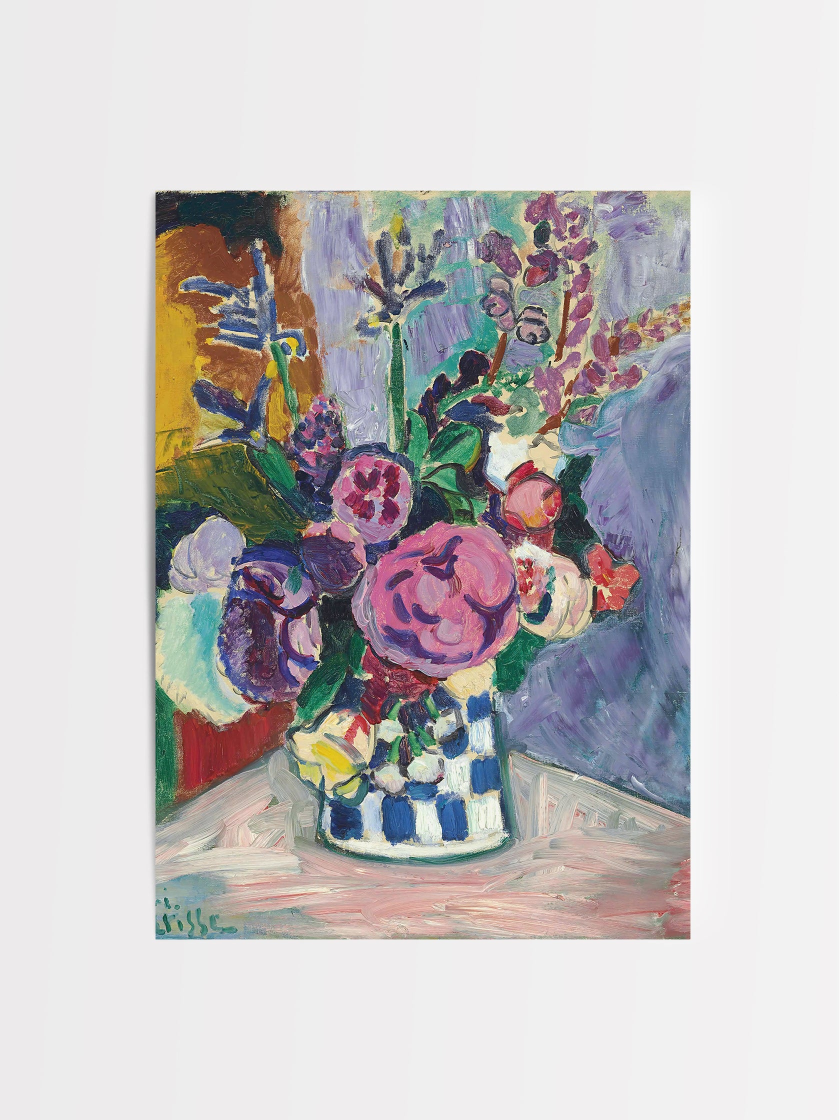 Les Pivoines Henri Matisse
