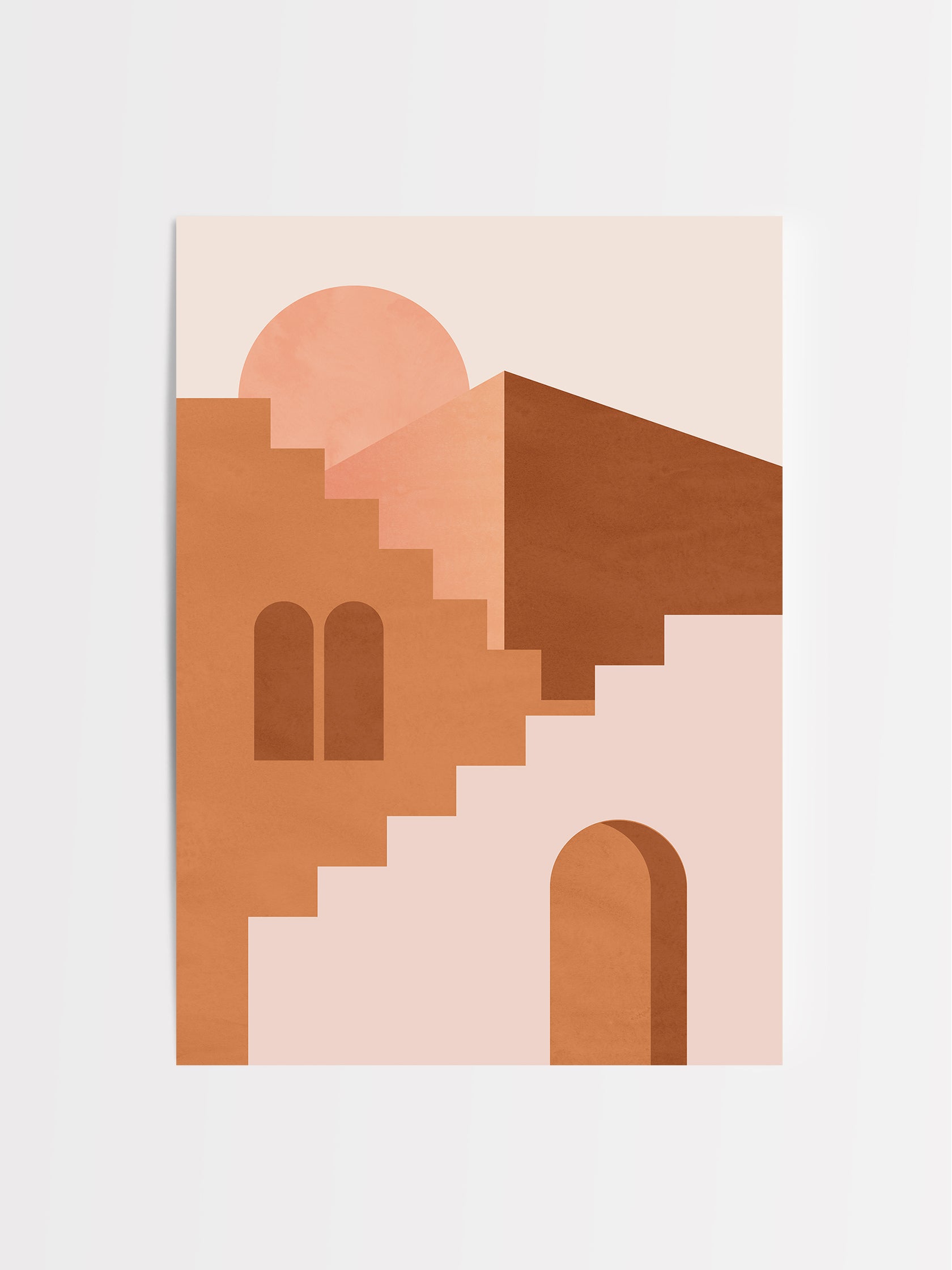 Sunset in Mid-Century