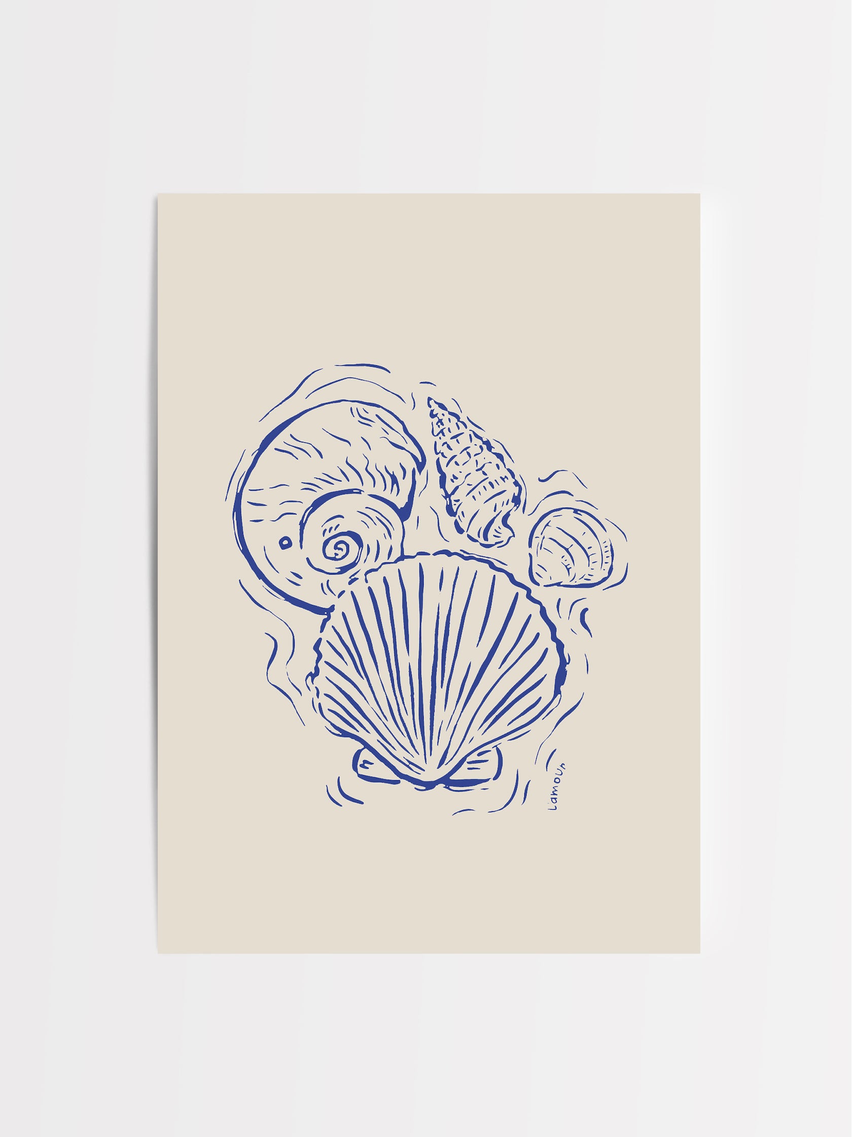 L´amour Bleu in Portrait