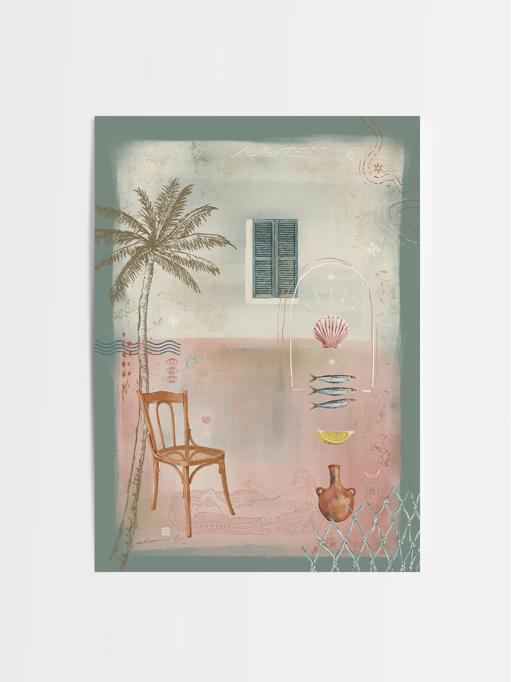 ¨The Mediterranean¨ Melissa H x Urban Jungle