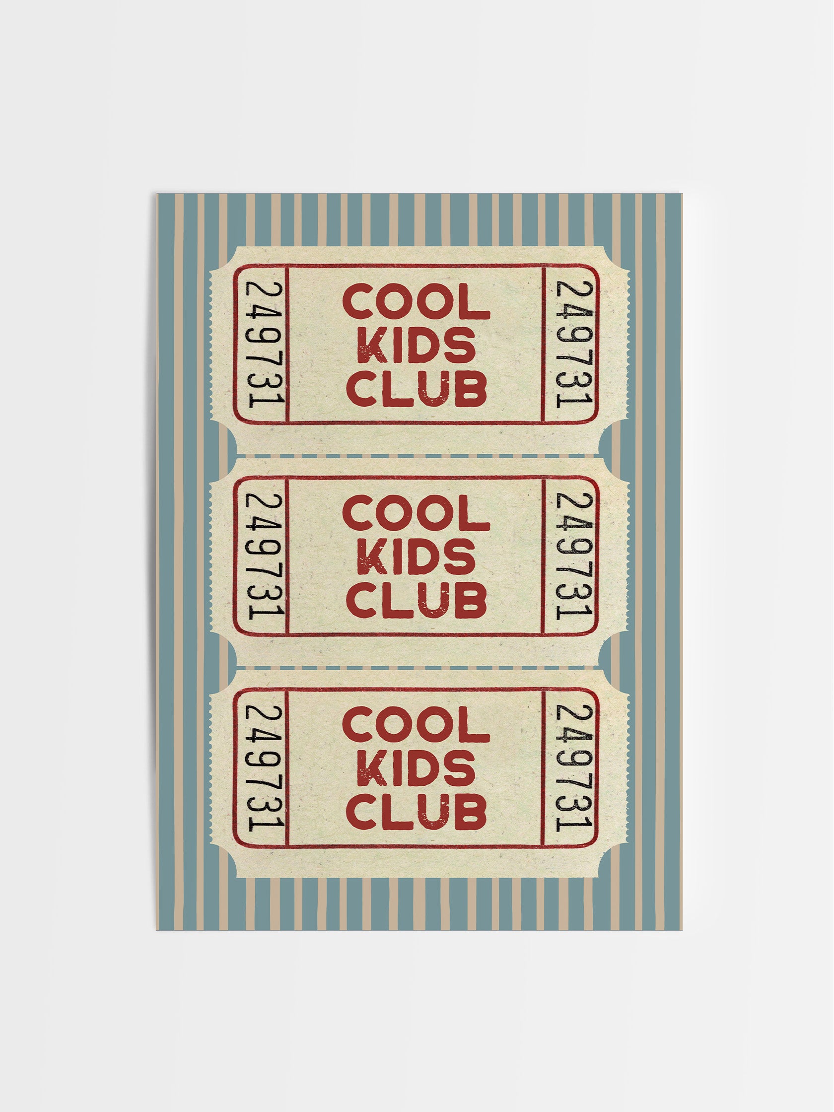 The Cool Kids Club in Blue