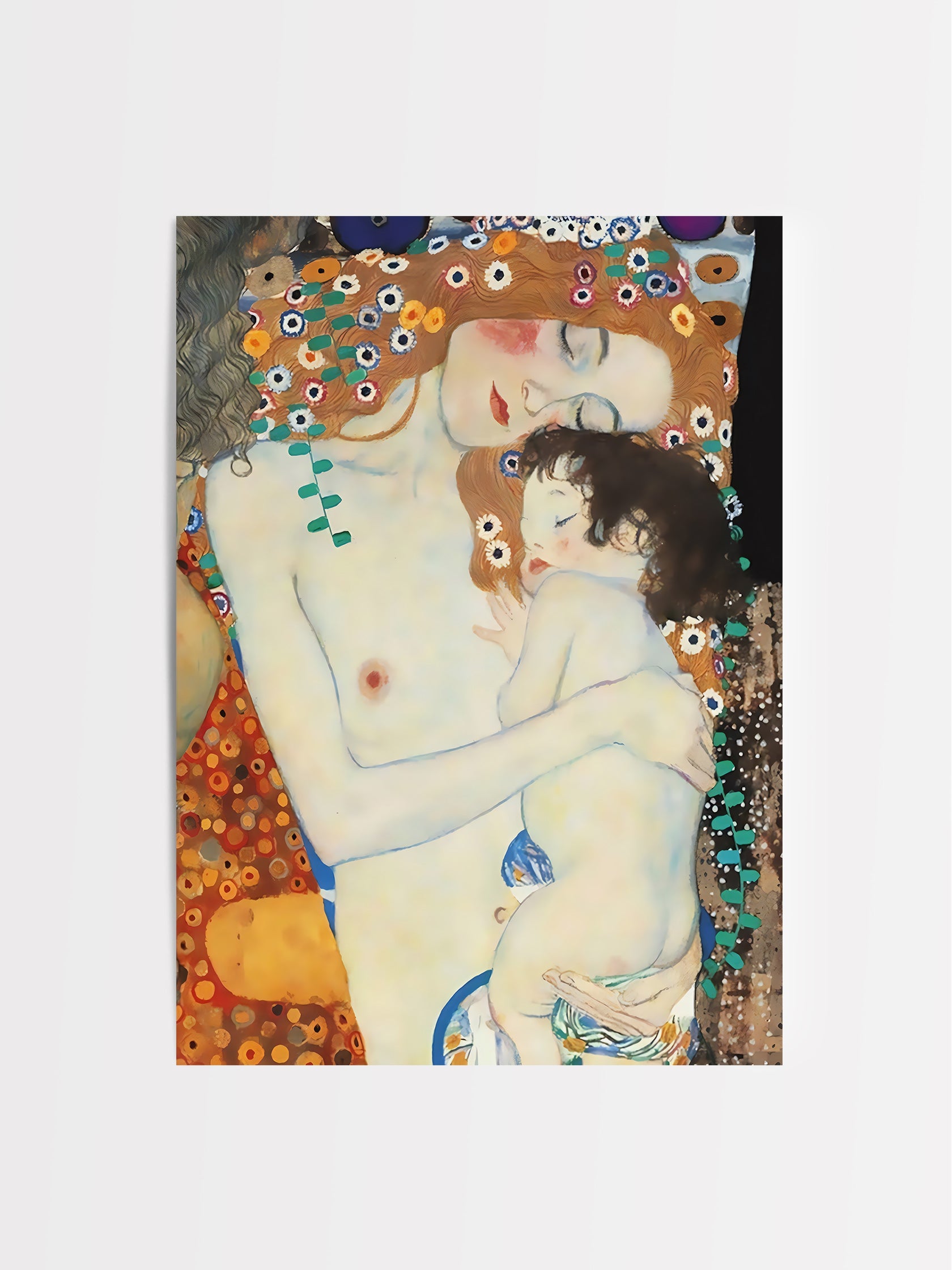 Mother and Child Gustav Klimt
