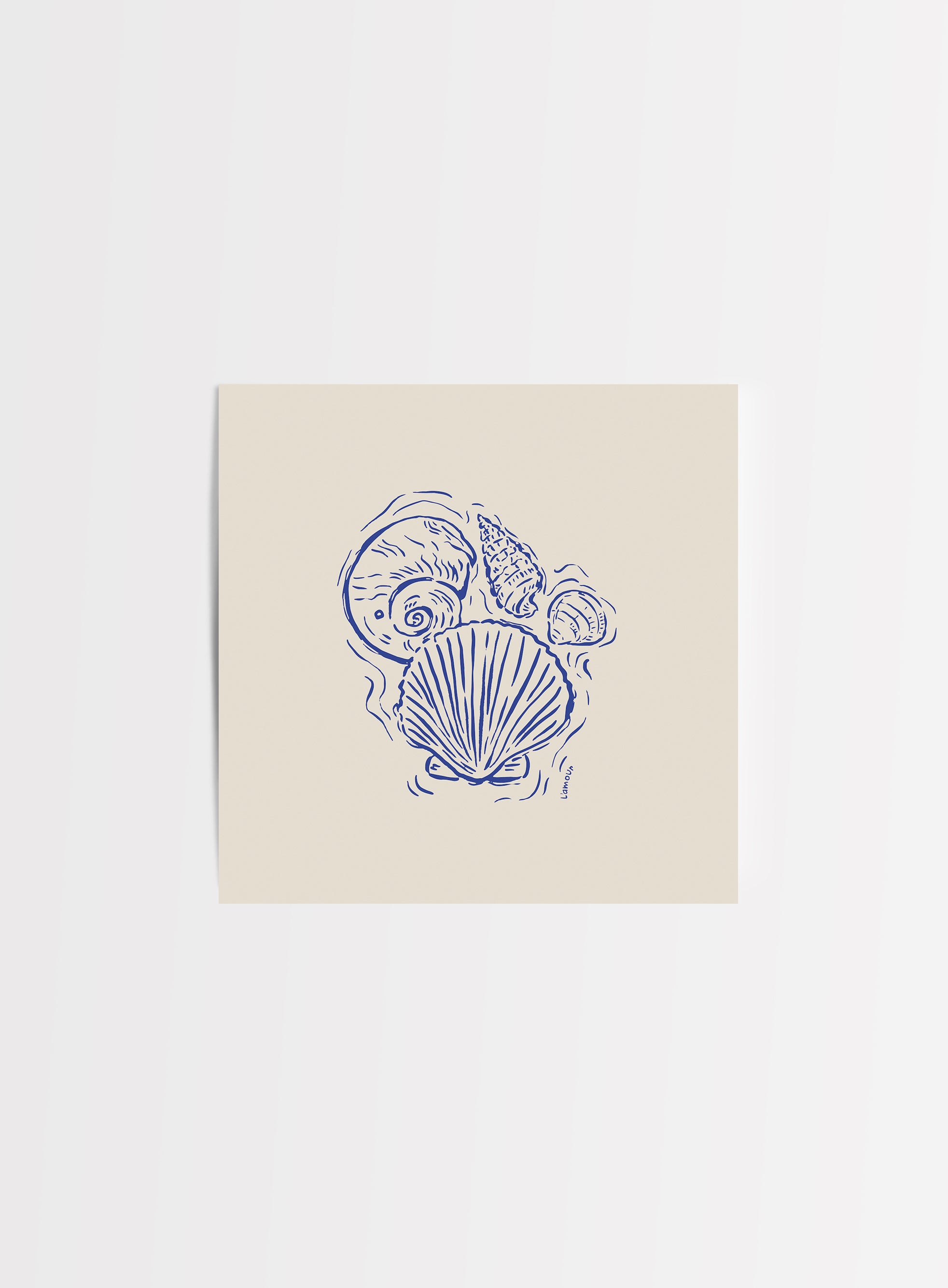 L´amour Bleu in Square