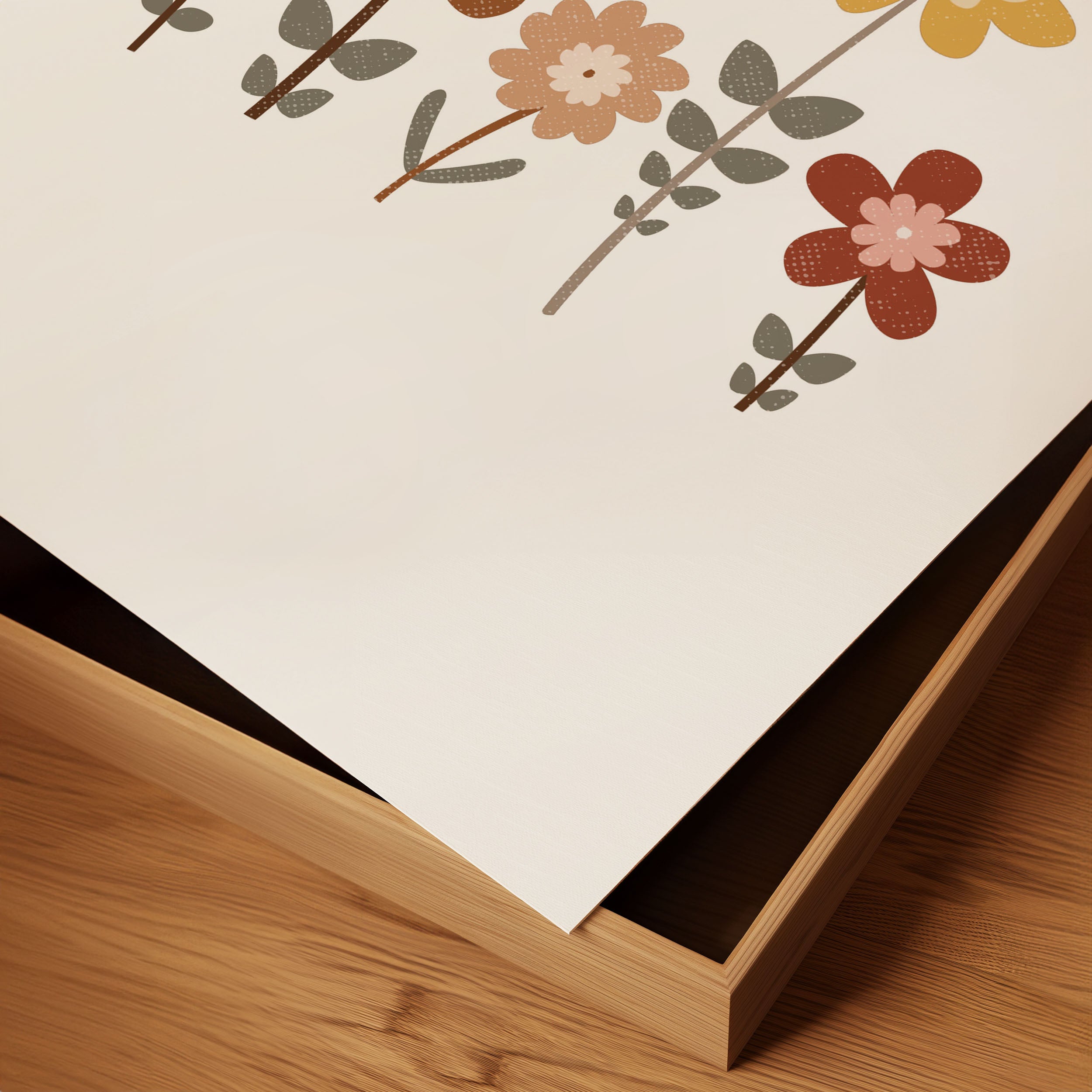 Florals in Terracotta