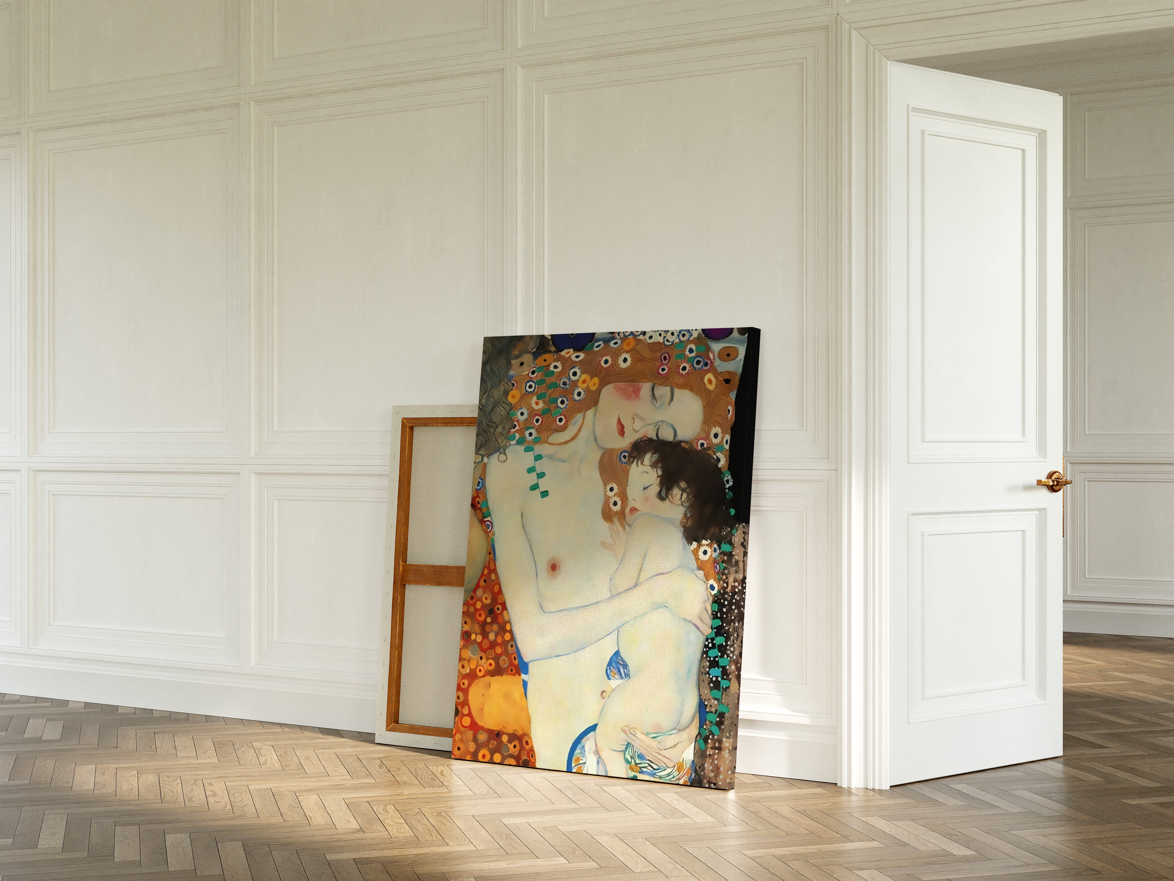 Mother and Child Gustav Klimt