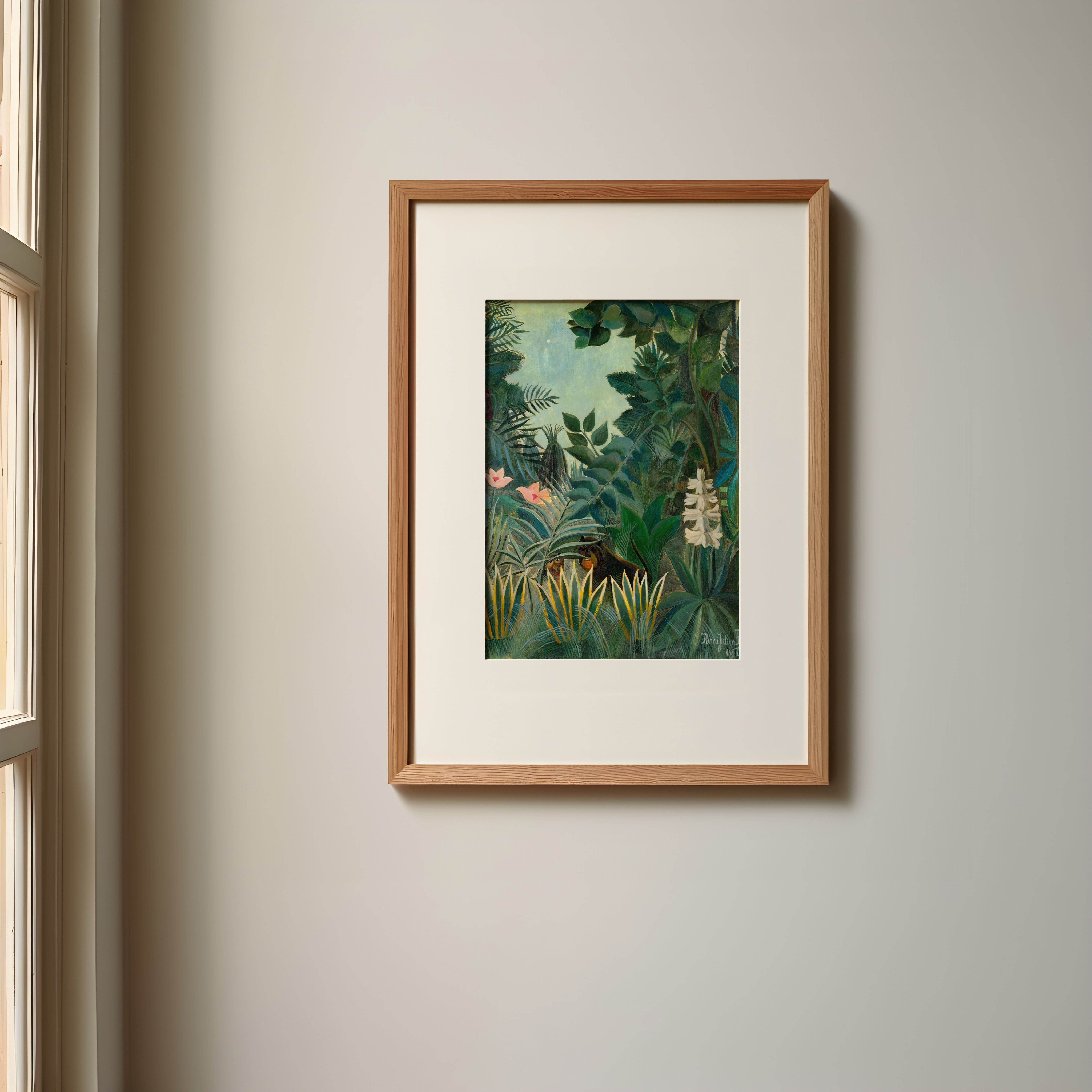La Jungle Equatoriale Henri Rousseau