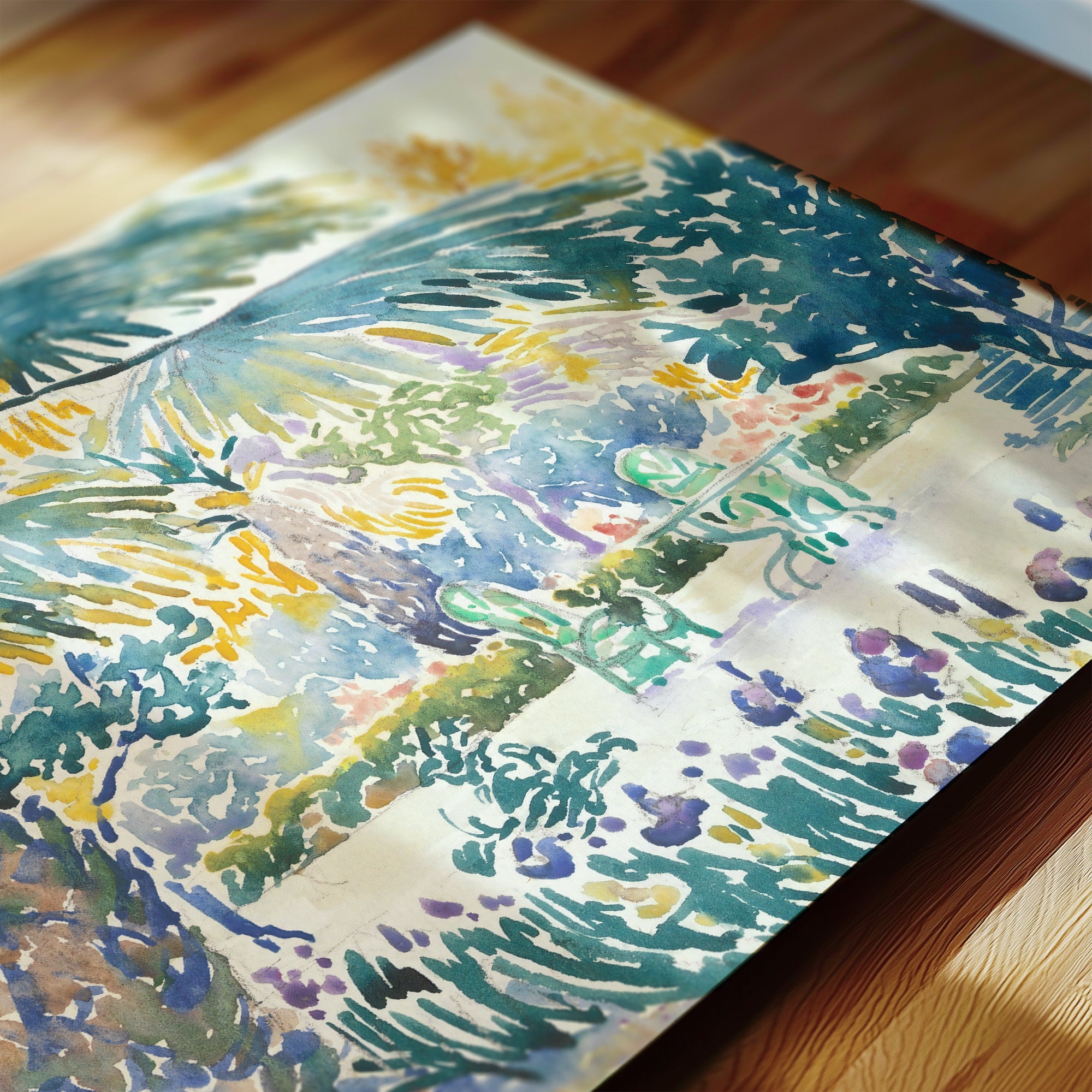 Le Jardin de l´artiste à Saint-Clair Henri-Edmond Cross