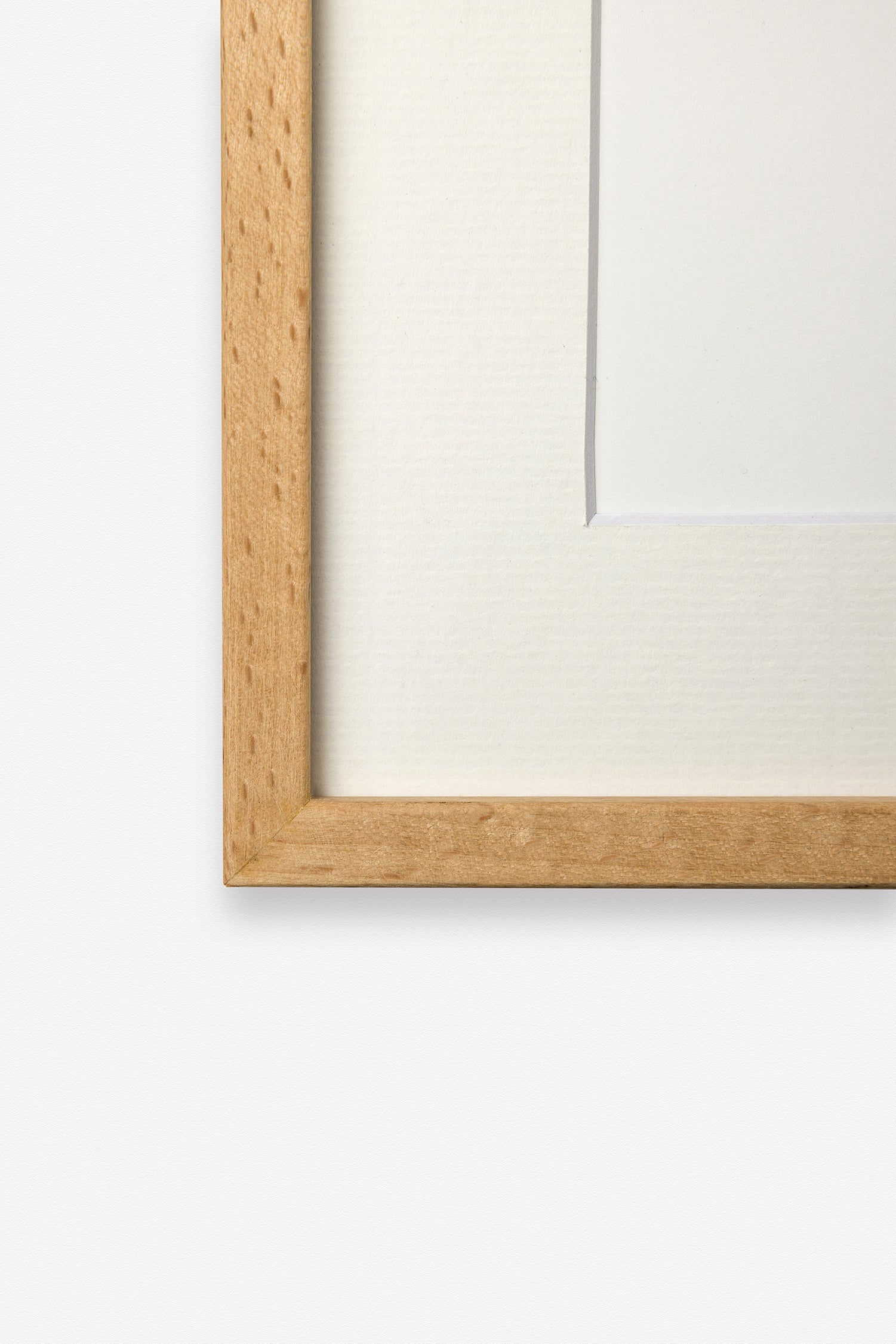 Deep Light Natural Oak Frame