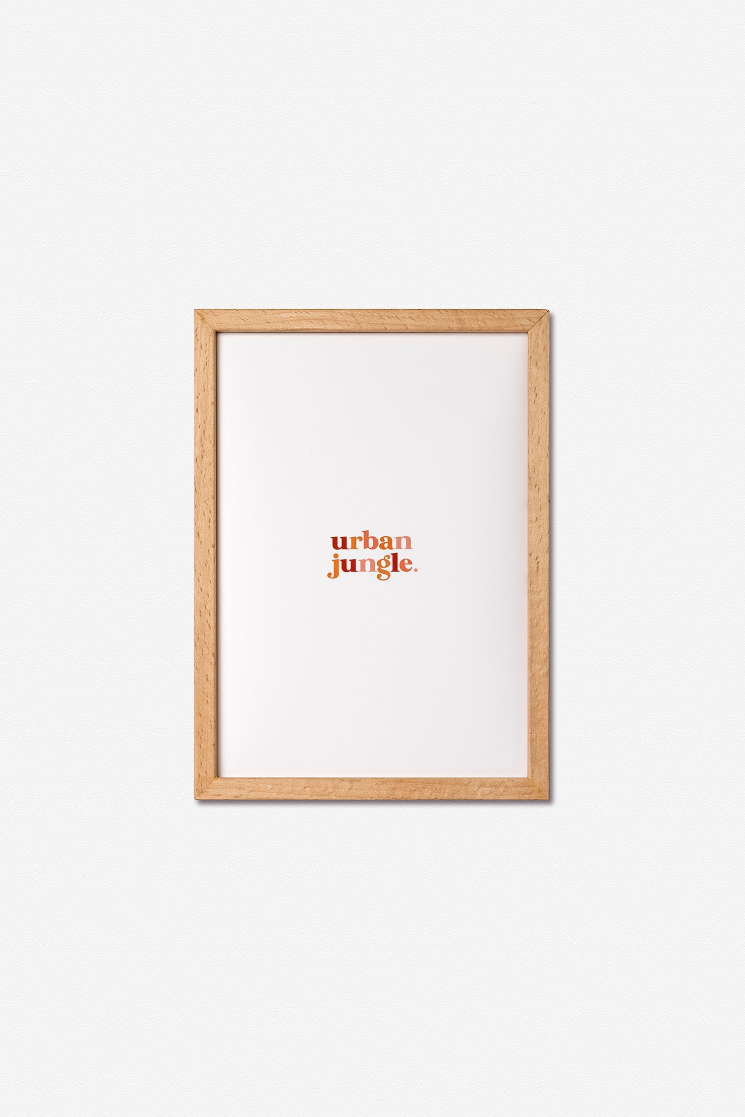 Deep Light Natural Oak Frame