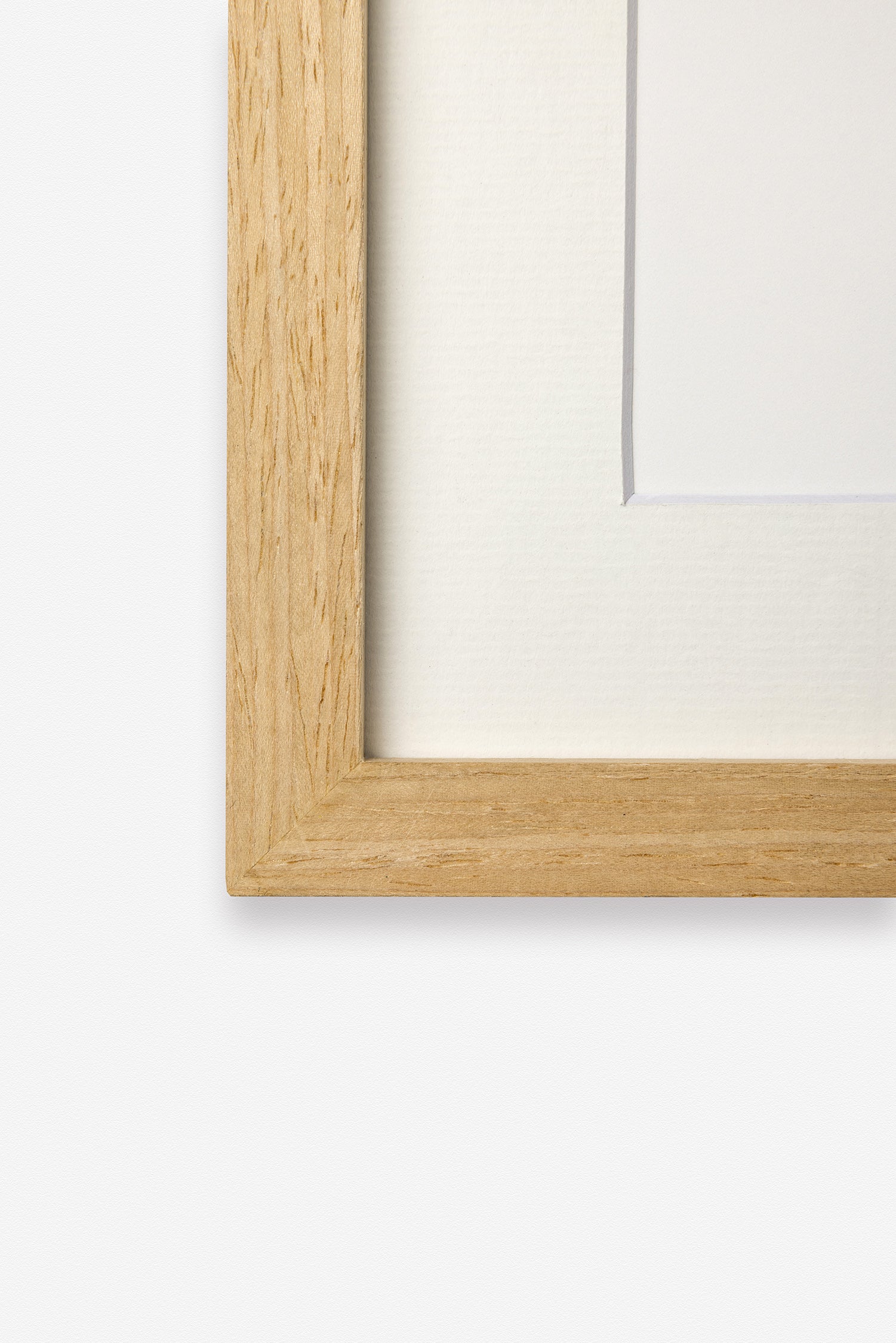 Thin Light Oak Frame