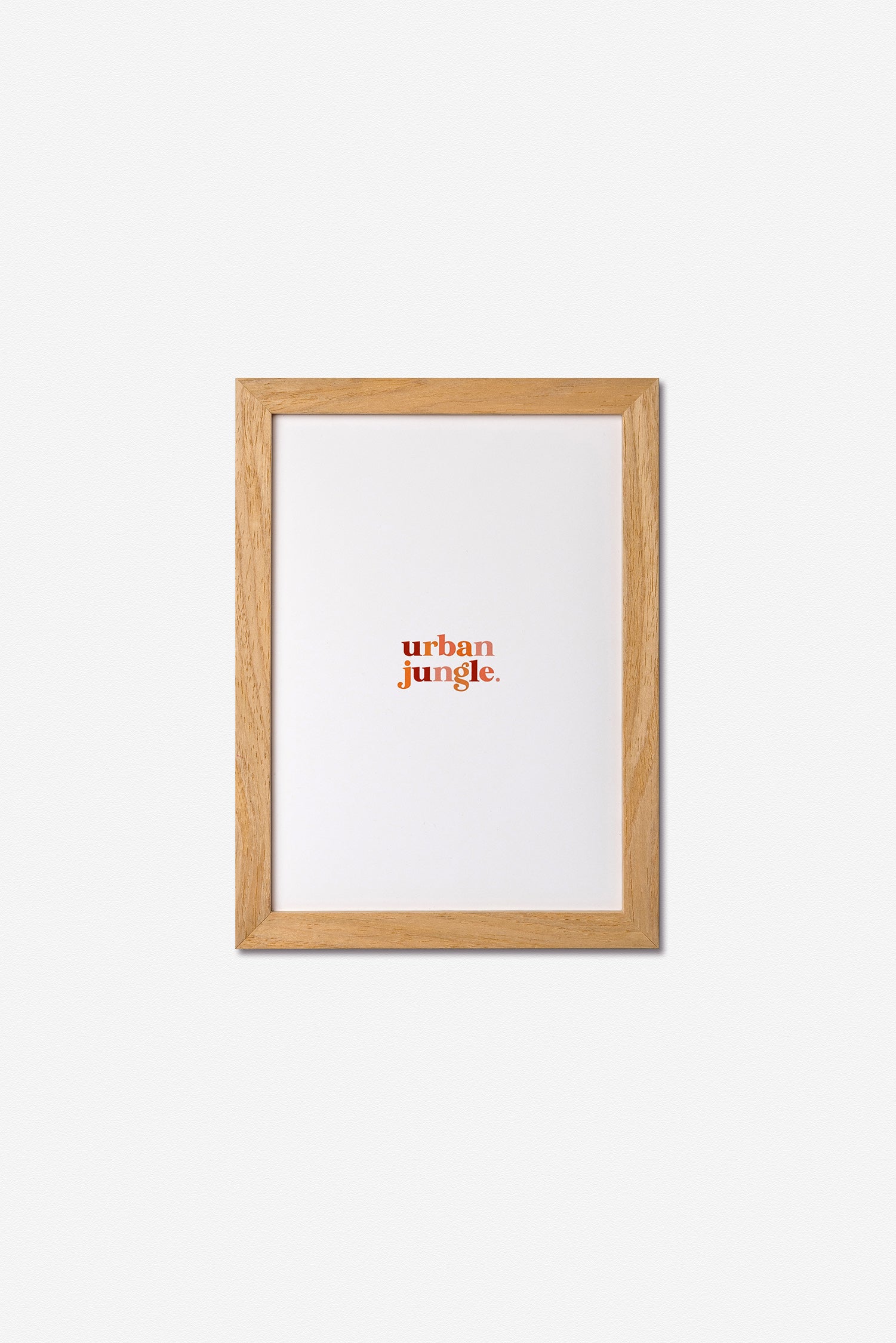 Thin Light Oak Frame