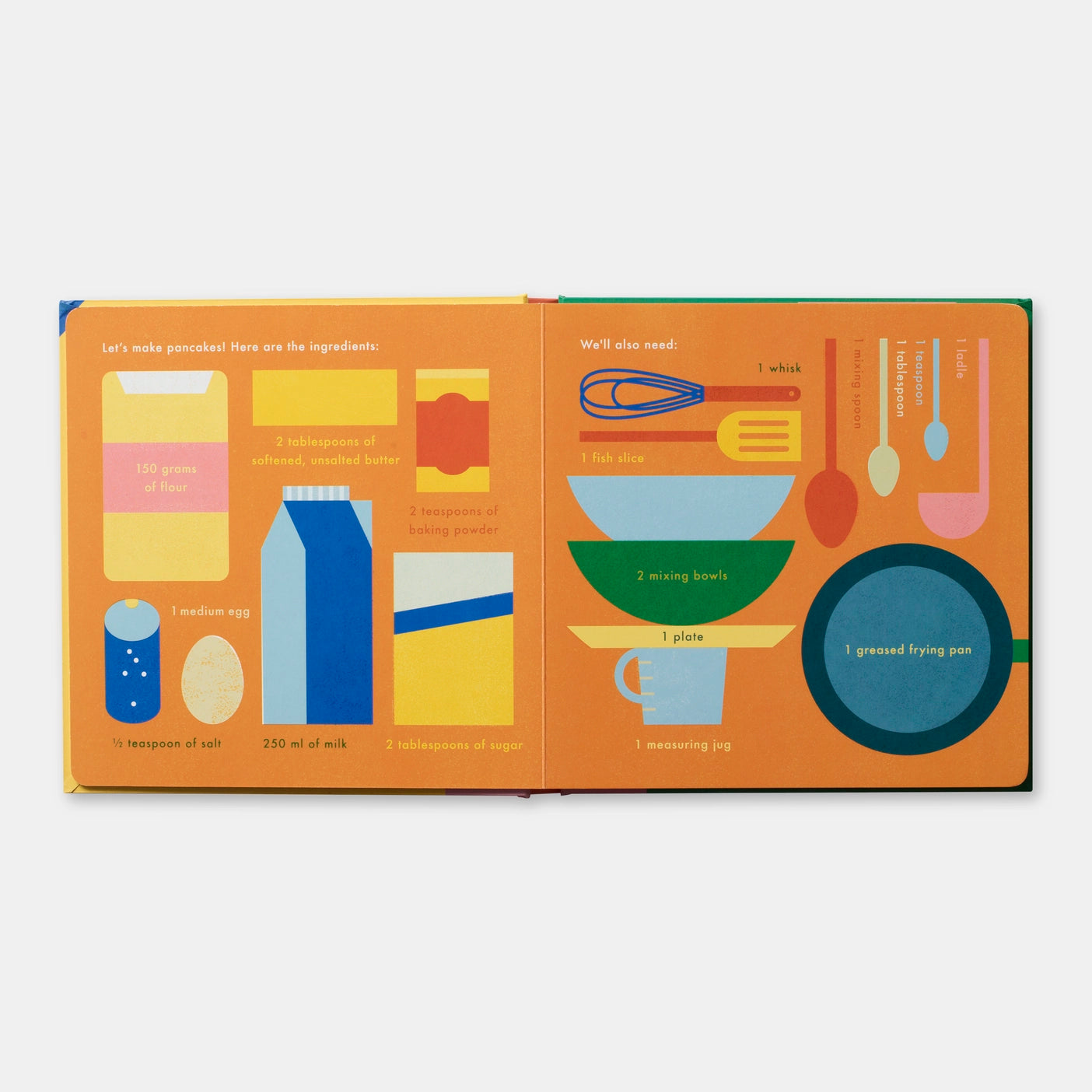 Cook In a Book Pancakes