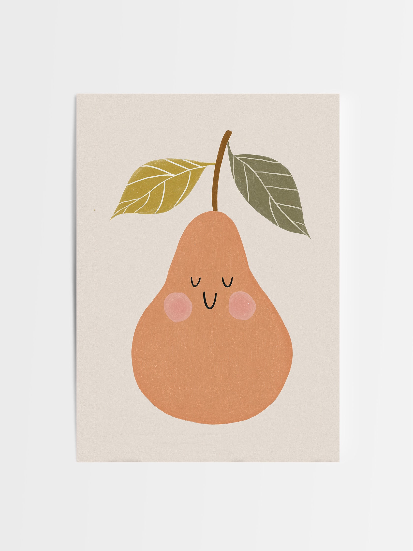 The Pear Who Blushed