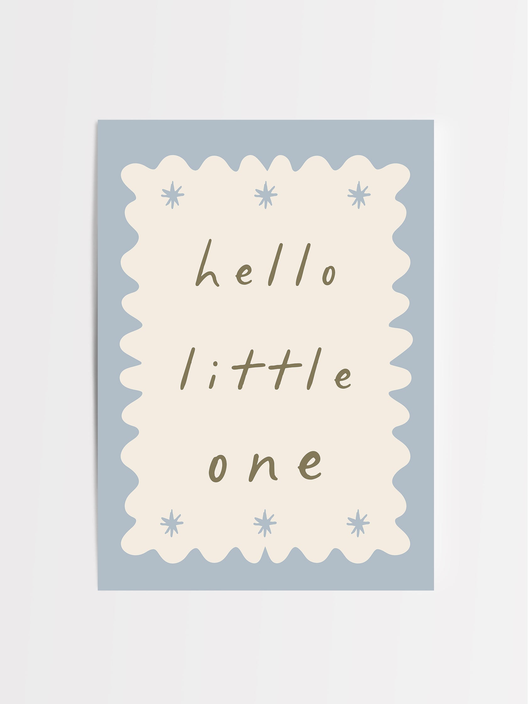 Hello Little One in Blue