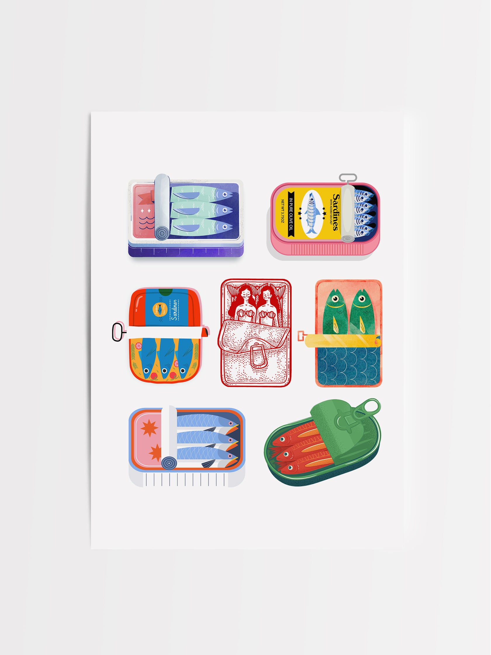 Retro Sardines