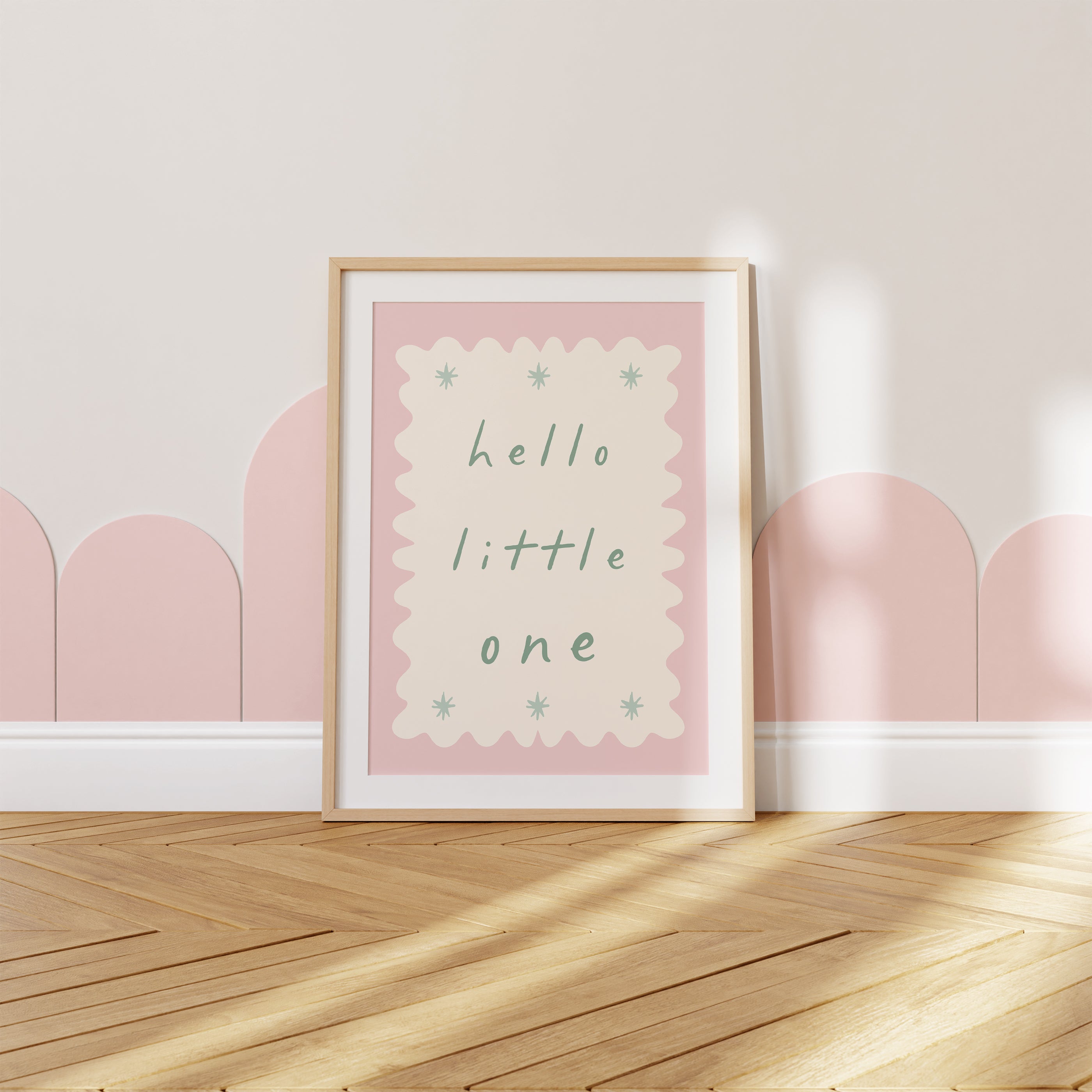 Hello Little One in Pink