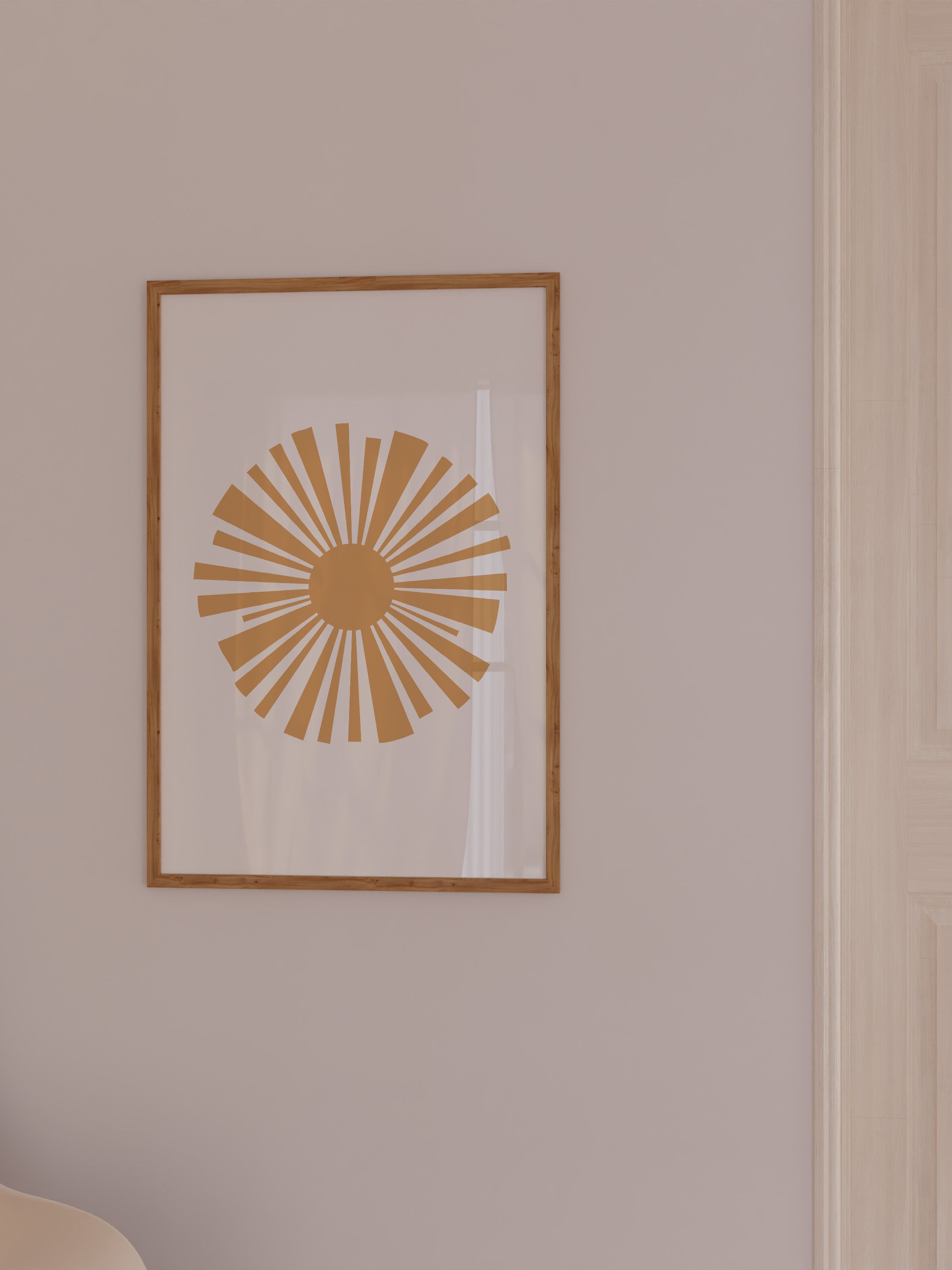 Sunburst in Mustard