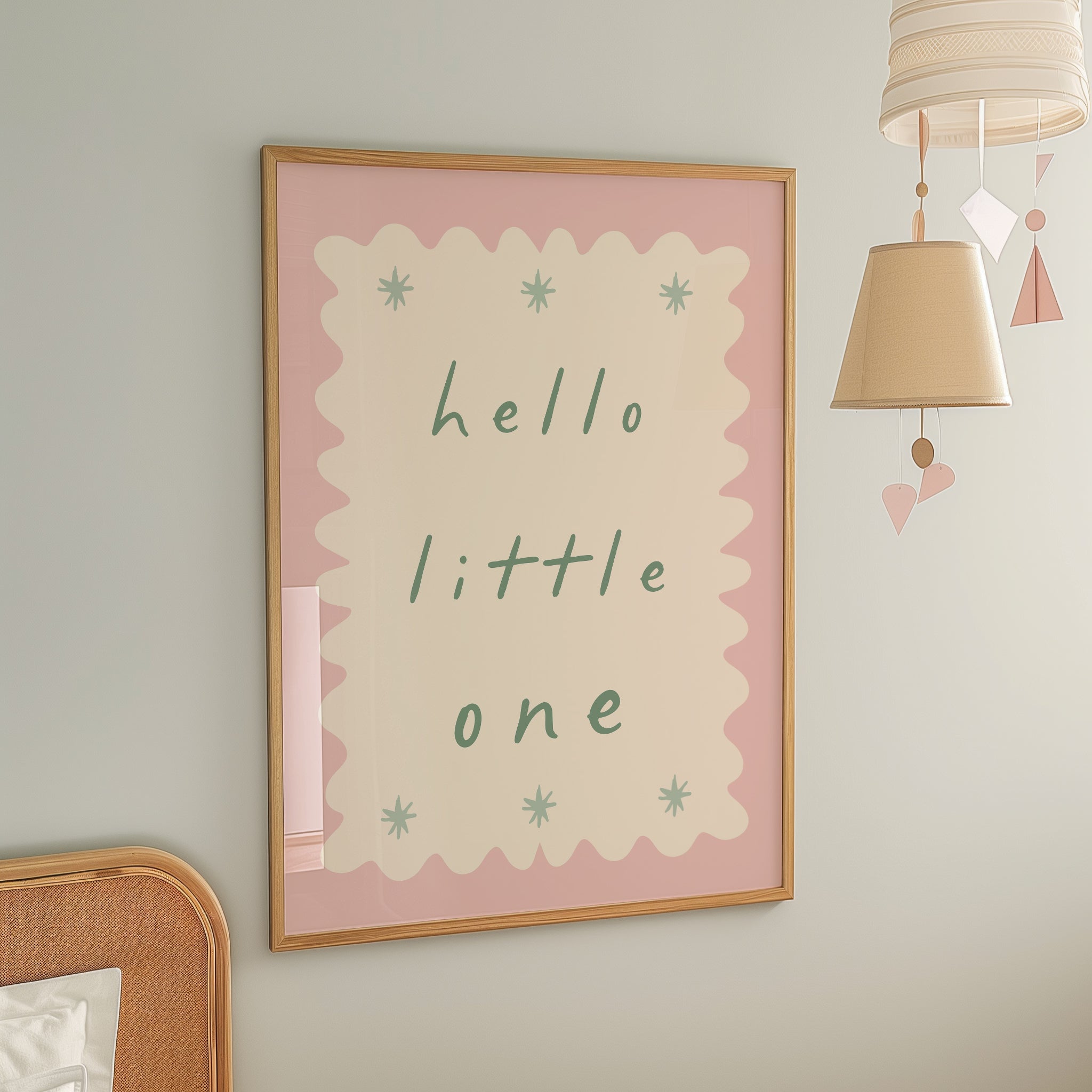 Hello Little One in Pink