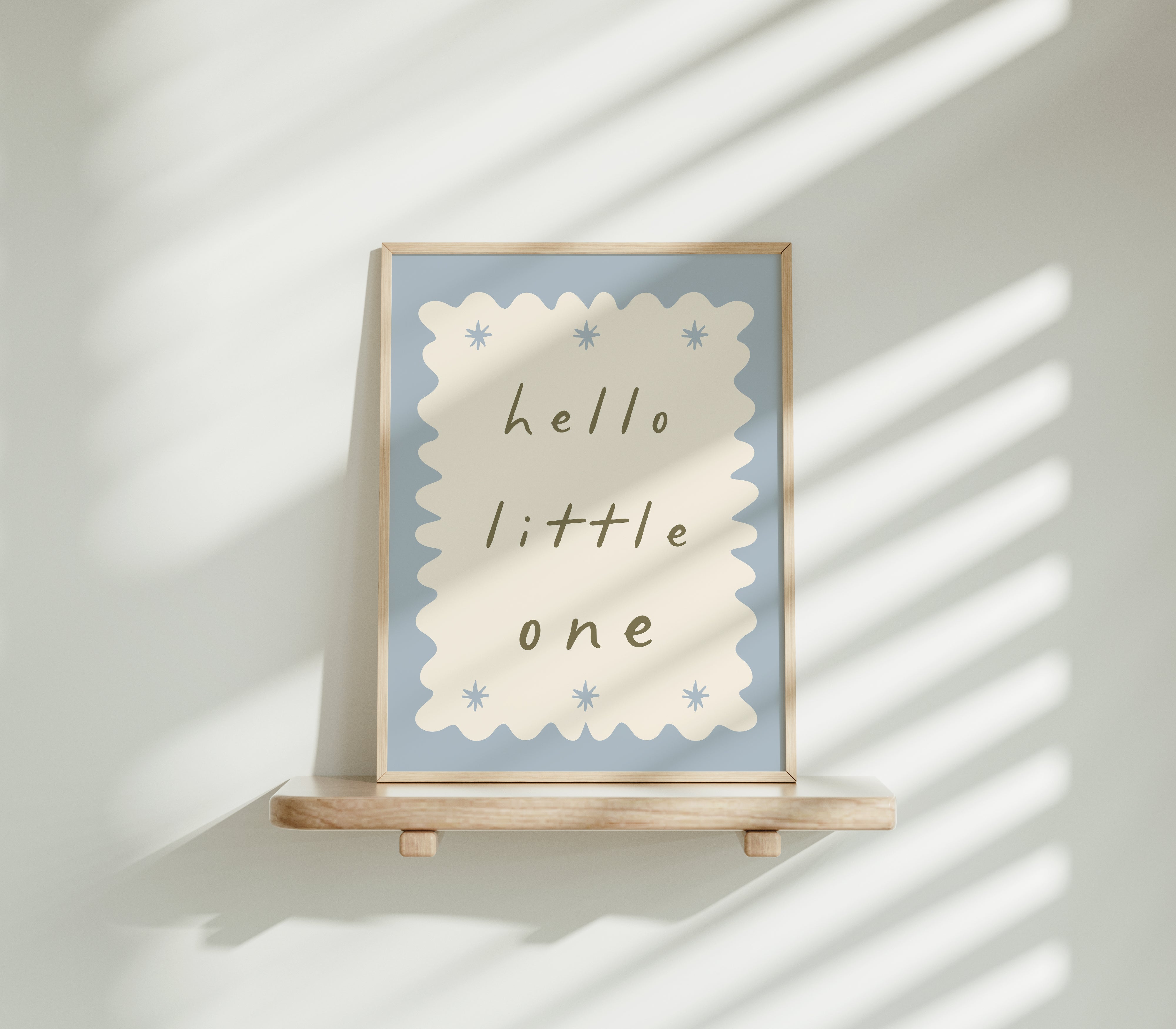 Hello Little One in Blue