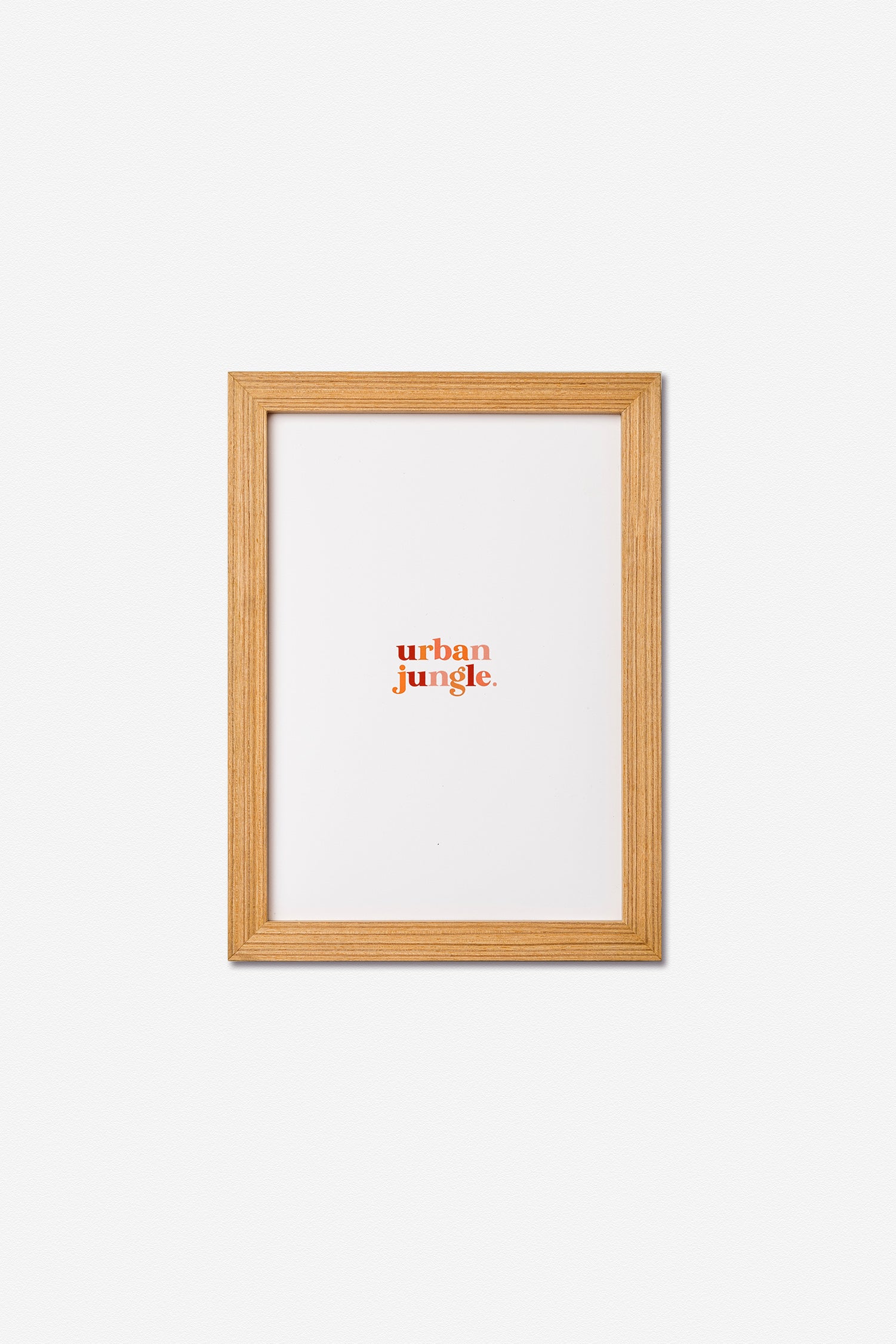 Deep Warm Oak Frame
