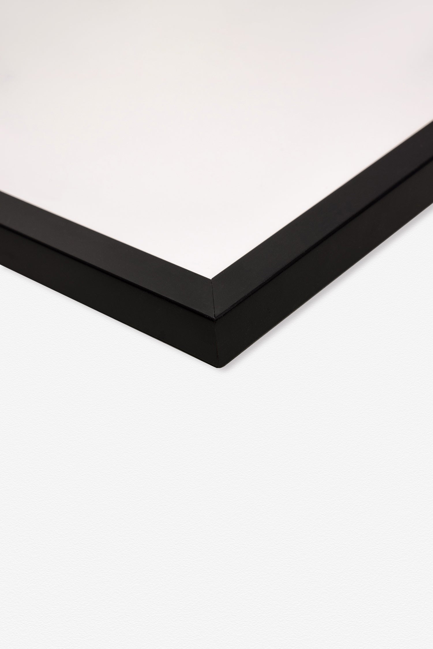 Extra Thin Black Wood Frame
