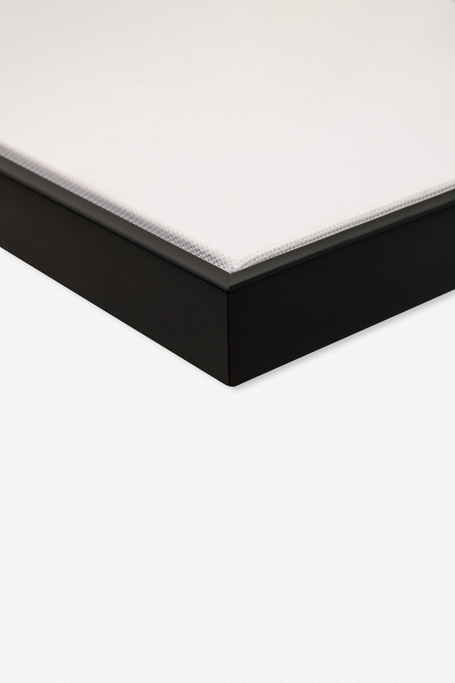 Floating Black Wood Frame