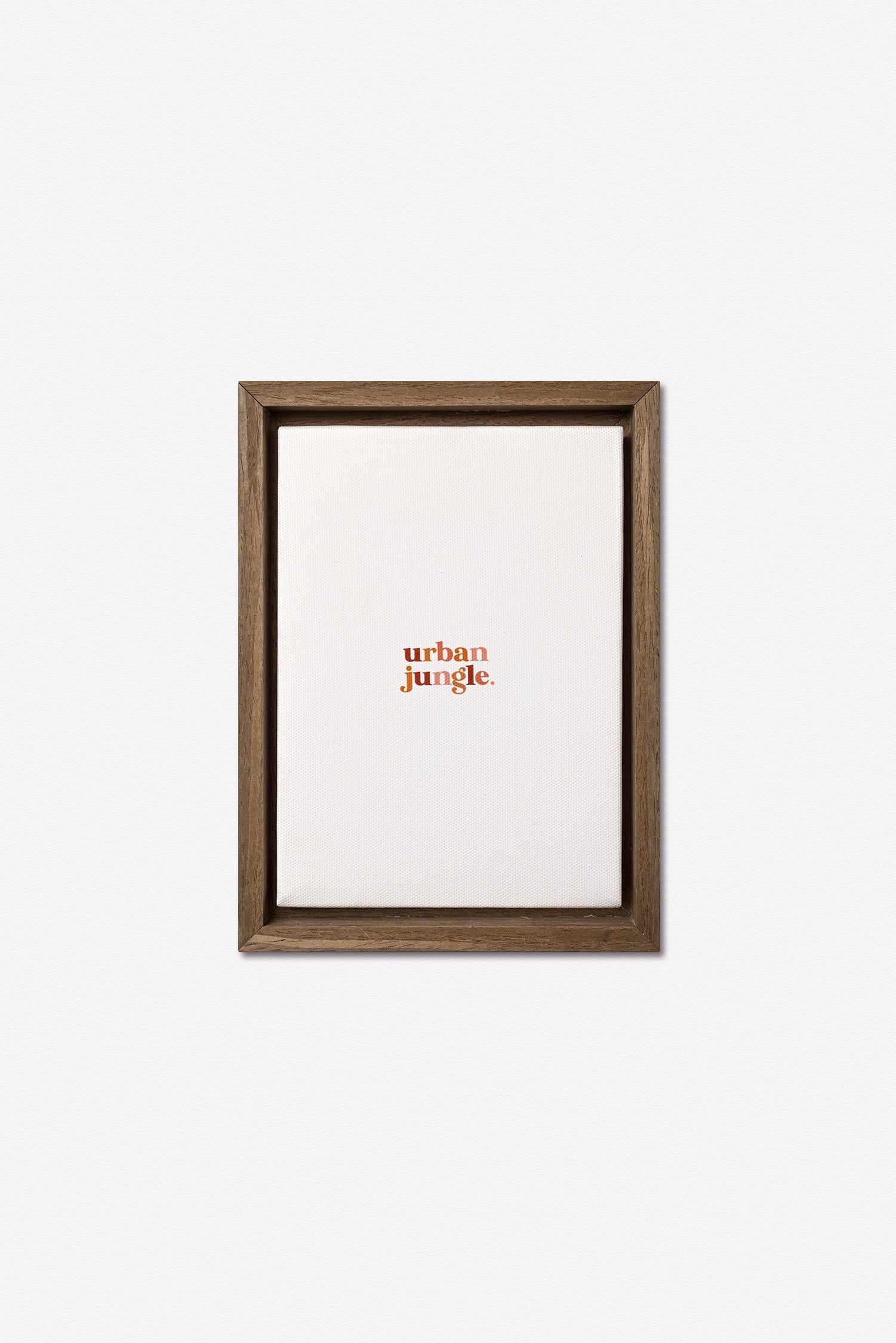 Floating Dark Oak Frame