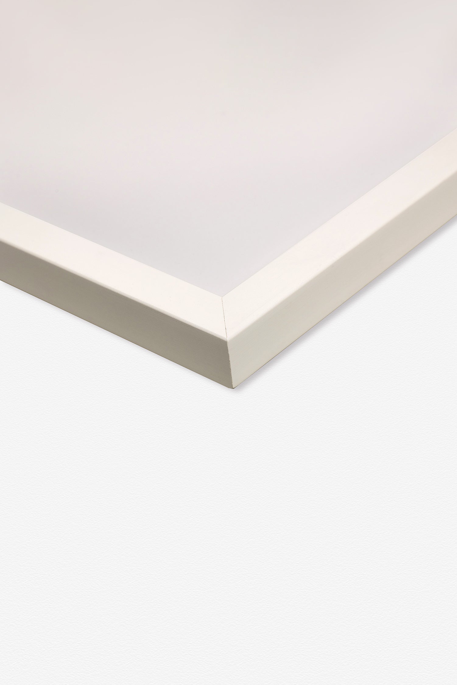 Thin White Wood Frame